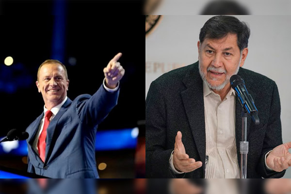 Noroña se burla de senador de EU y, en respuesta, el impuesto a remesas sube 5%