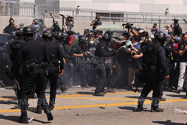 El nocivo papel de la IA en las protestas en Los Ángeles