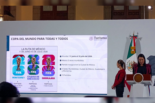 México busca llevar la Copa del Mundo 2026 a sus 32 estados