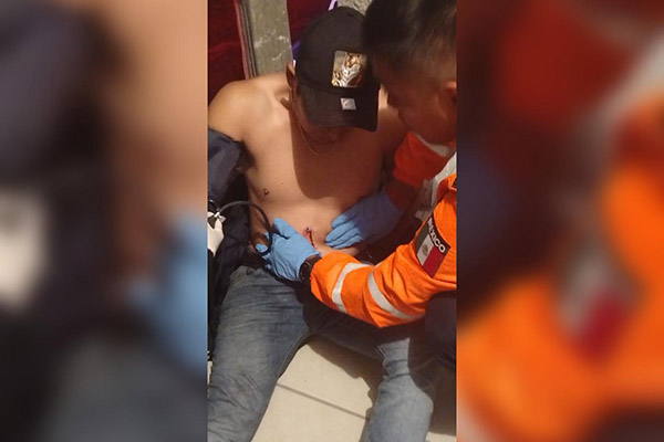 Víctima de un disparo se niega a dar detalles sobre su ataque; FGE ya investiga