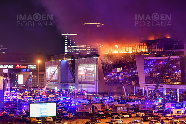Responsables del atentado al Crocus City Hall señalan a Kiev como autor intelectual