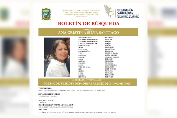 Identifican a Ana Cristina Silva como víctima de feminicidio