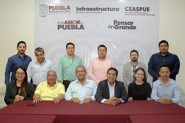 Amozoc impulsa proyectos hídricos con apoyo del gobierno estatal