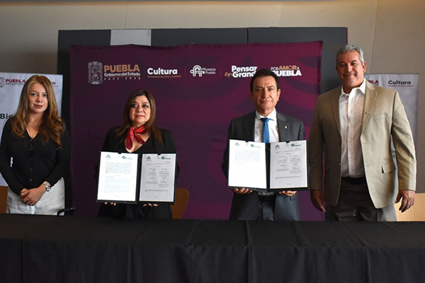Conalep y Museos Puebla firman convenio de colaboración
