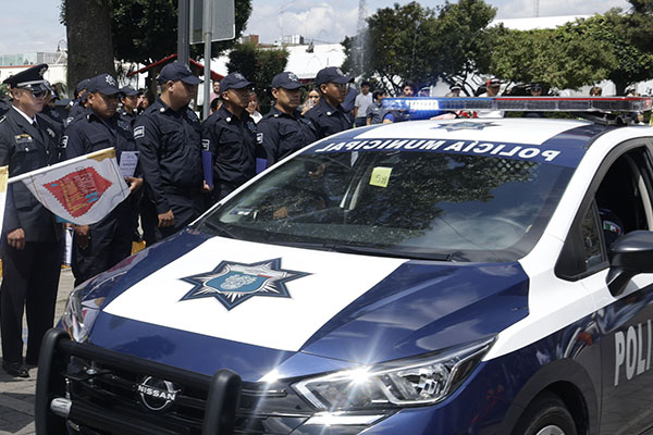 San Pedro Cholula alista adquisición de patrullas para reforzar la seguridad