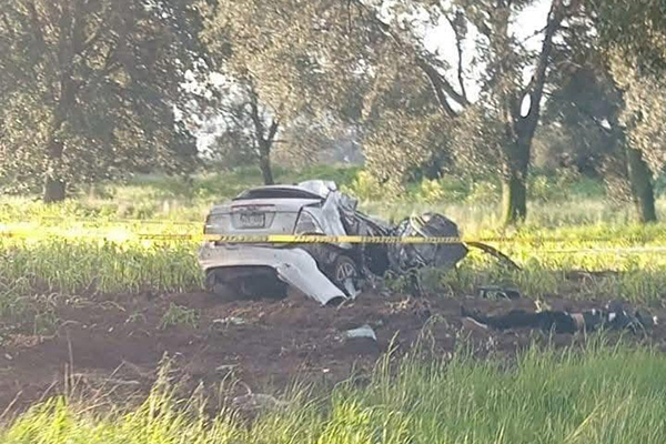 Brutal accidente vial cobra la vida de dos personas