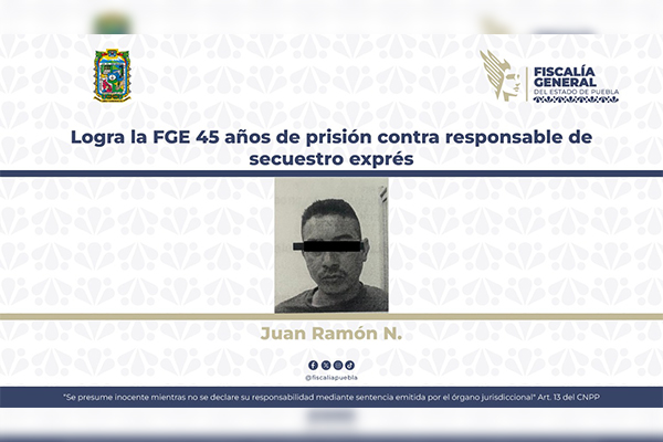 Pasará 45 años tras las rejas por secuestrar a un conductor de tráiler