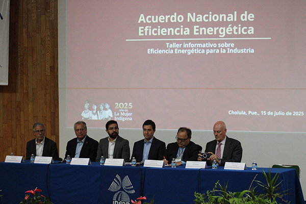 Acuerdo Nacional de Eficiencia Energética es un llamado a la acción para industria poblana