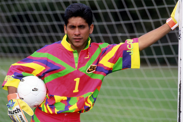 Jorge Campos, el mítico portero que no figura entre los más goleadores de la historia