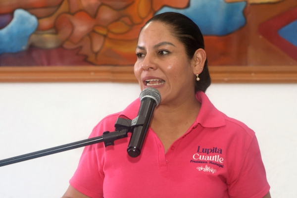 Guadalupe Cuautle analiza apoyo económico para familias afectadas por lluvias