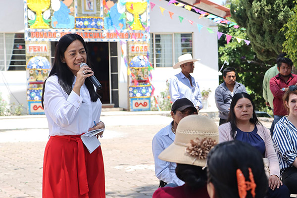 Alcaldesa de Atlixco inicia la restauración del templo de San Juan Bautista en Ocotepec