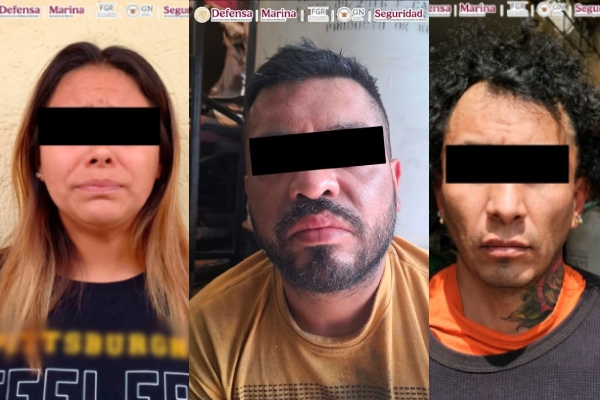 En operativo conjunto, aprehenden a cuatro extorsionadores