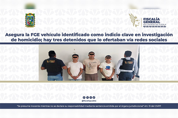 Ofertaban auto comprometido… agentes investigadores simularon ser compradores