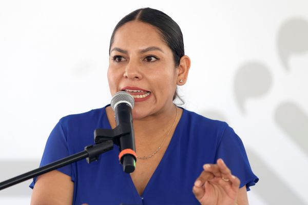 Ciudadanos, invitados de honor del informe del primer año de Guadalupe Cuautle
