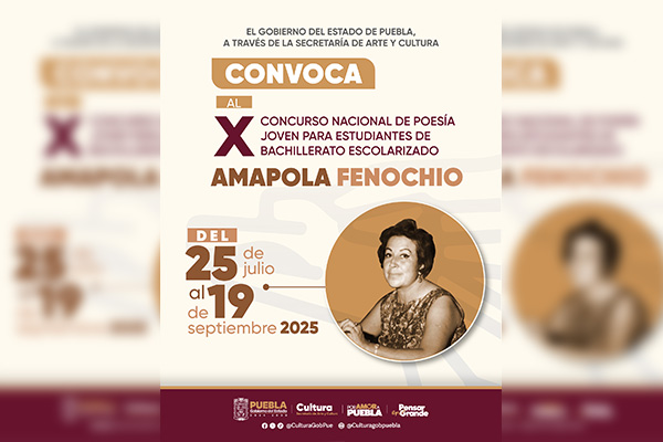 Concursos Literarios impulsan confianza y reconocimiento del talento de escritores poblanos