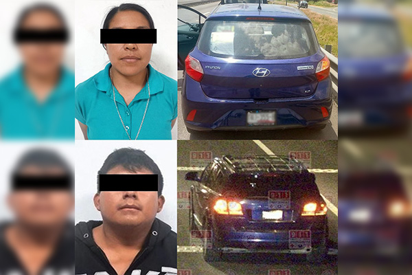 Recuperan dos autos robados mediante coordinación institucional; hay dos detenidos
