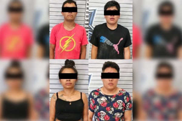 Detienen SSP y SEMAR a cuatro presuntos narcomenudistas