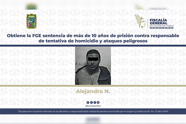 Más de 10 años de prisión para sujeto que atacó a machetazos a dos personas