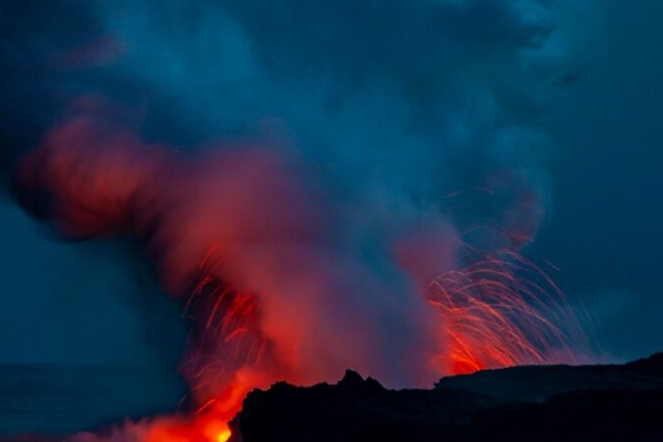 Entra en erupción el volcán Kilauea en la isla de Hawái