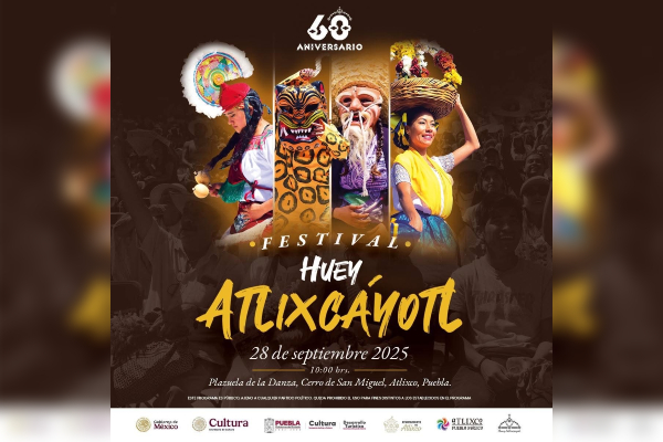 Atlixco celebra el 60 aniversario del Huey Atlixcáyotl