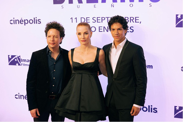 La película Dreams une a Jessica Chastain, Isaac Hernández y Michel Franco en la CDMX