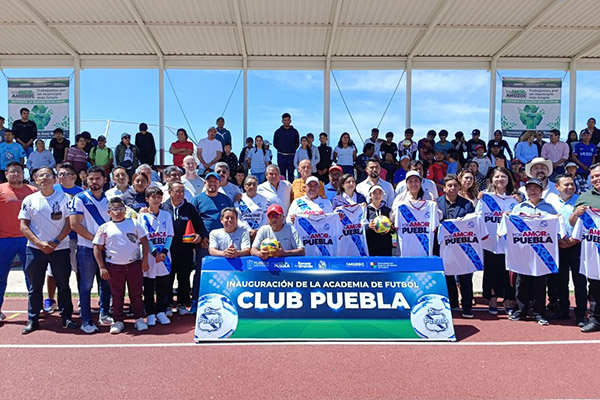 Amozoc, sede de la nueva academia de futbol Club Puebla