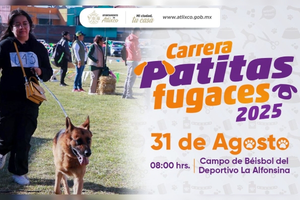 Ariadna Ayala continúa fortaleciendo la unión familiar con la carrera “Patitas Fugaces”