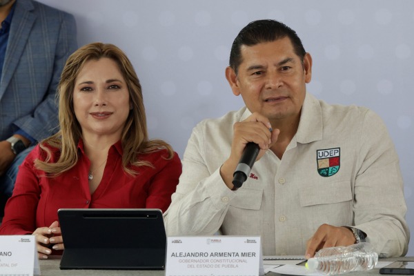 Puebla ha sido impulsada por la presidenta, asegura Alejando Armenta