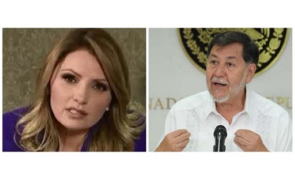 Noroña actúa como “La Gaviota” de EPN