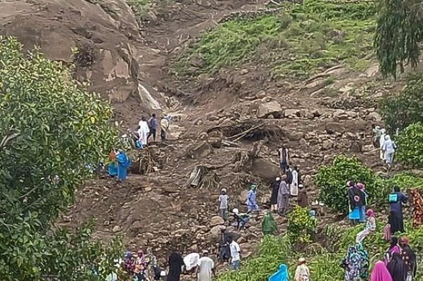 Sepultadas más de 1,000 personas por un deslazamiento de tierra en Sudán
