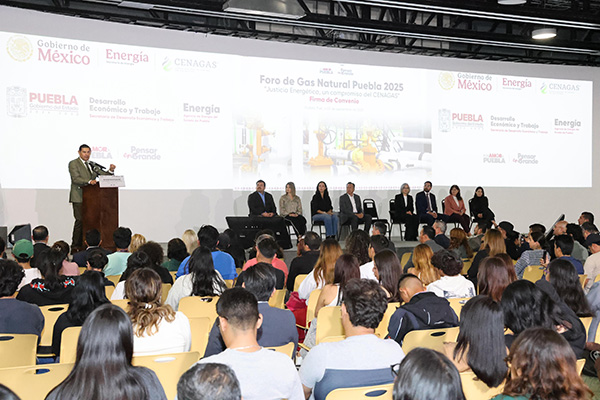 Puebla se consolida como punto estratégico para el desarrollo del sector de gas natural