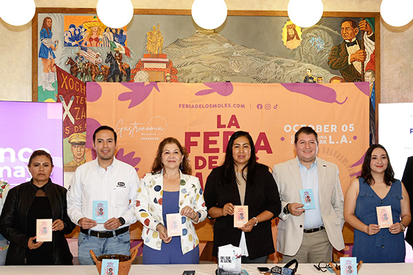Más de 20 expositores participarán en la Feria de los Moles... en Los Ángeles, EU