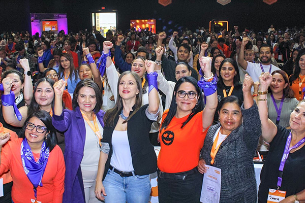 Movimiento Ciudadano promueve la no violencia política de género en Puebla