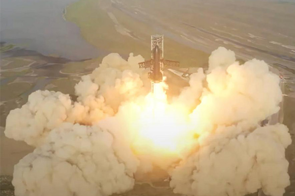 SpaceX lanza 11ª prueba de vuelo de Starship
