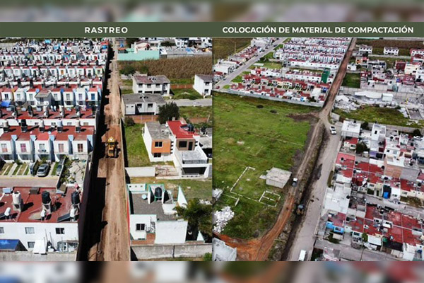 Con mejora de luminarias y caminos, Severiano de la Rosa impulsa el bienestar de Amozoc