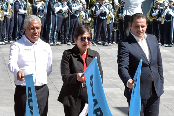 La BUAP es siempre solidaria y está presente en donde haga falta: Lilia Cedillo