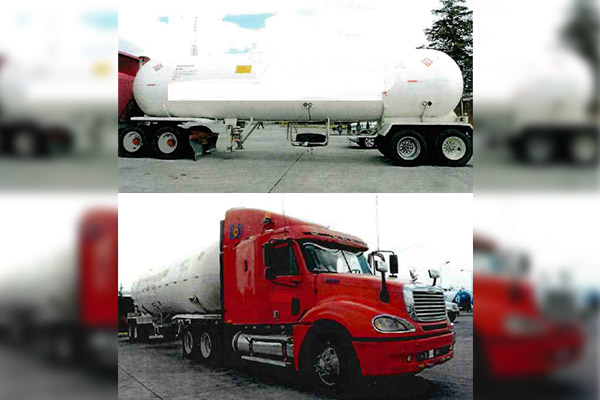 Procesan a tres sujetos detenidos con más de 22,000 kilos de gas LP