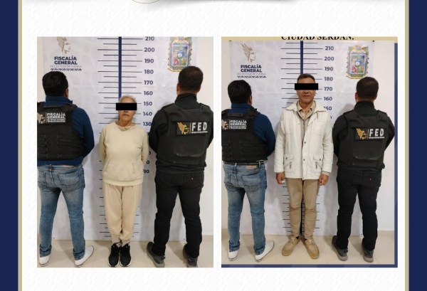 Abuelos aprehendidos por desaparición de sus tres nietas