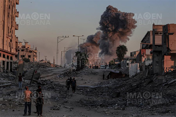 Israel bombardea Gaza después de que militantes armados atacaran a soldados en Rafah