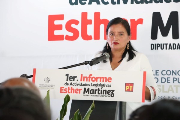 La política vale cuando hay acompañamiento y resultados: diputada Esther Martínez