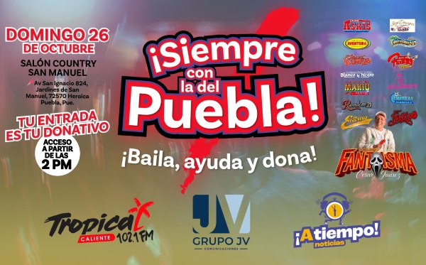 Anuncian Baile con Causa a beneficio de la Sierra Norte