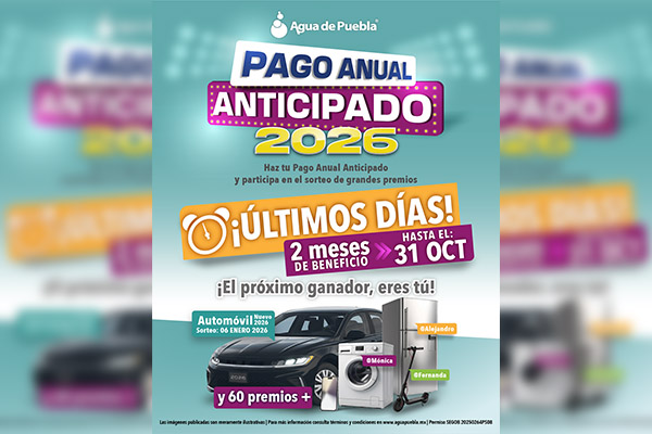 Últimos días para obtener 2 meses de beneficio con el “Pago Anual Anticipado 2026”