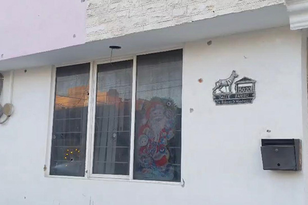 Lluvia de balas: disparan más de 30 veces contra una casa