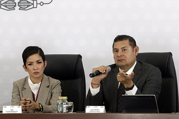 "No hay persecución, pero tampoco omisión": Armenta sobre casos Accendo y Conalep