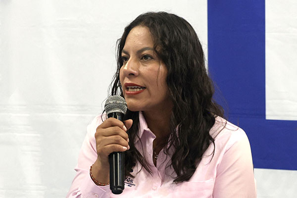 Lupita Cuautle busca acuerdos para reabrir túneles de la Pirámide de Cholula