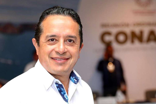 Gobernador de Quintana Roo da positivo a COVID-19