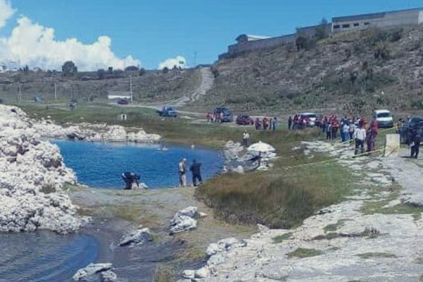 ¡Trágico! Familia muere ahogada en la laguna de Alchichica